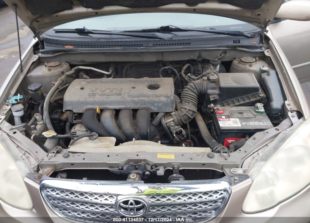 2005 TOYOTA COROLLA LE VIN: 1NXBR32E35Z448012