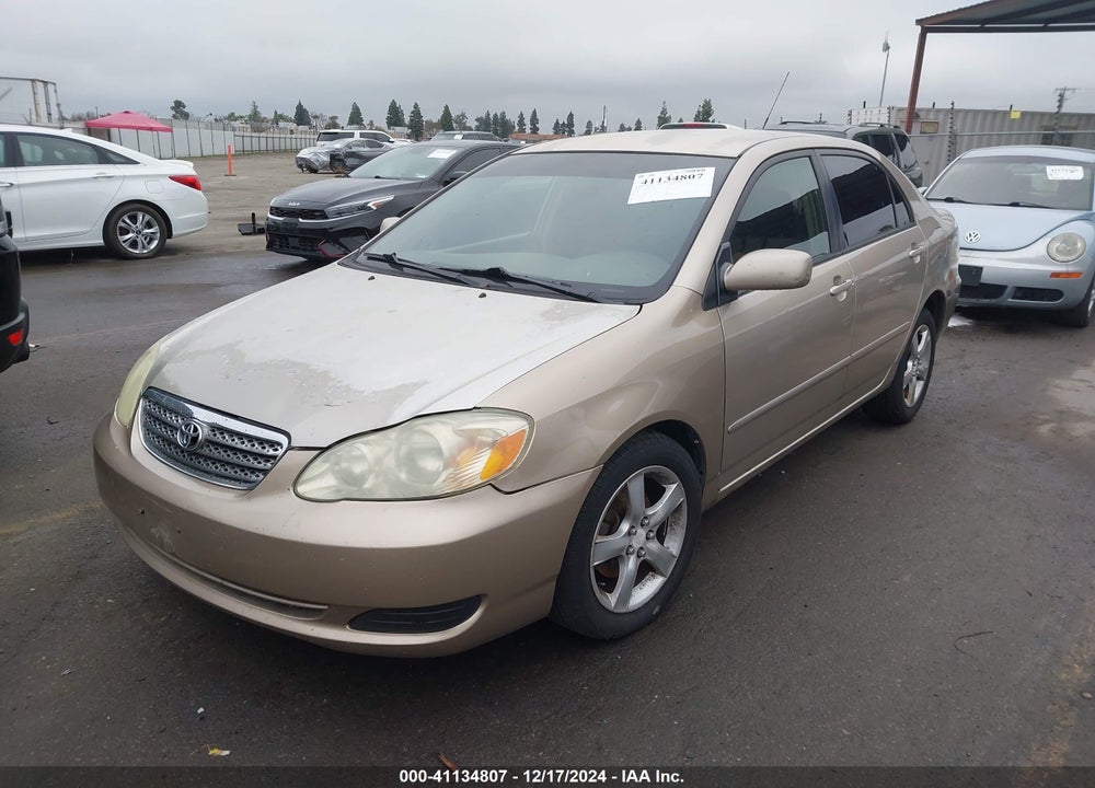 2005 TOYOTA COROLLA LE VIN: 1NXBR32E35Z448012