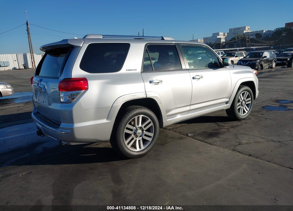 2011 TOYOTA 4RUNNER LIMITED V6 VIN: JTEBU5JR1B5038488