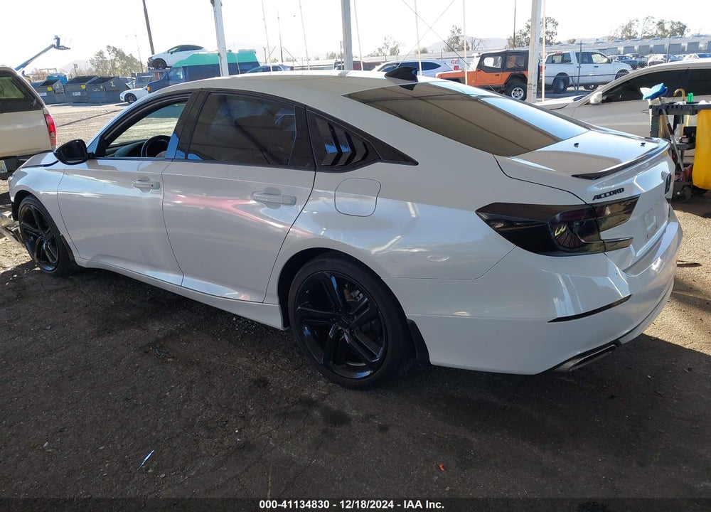 2022 HONDA ACCORD VIN: 1HGCV2F36NA009221