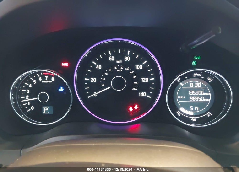 2016 HONDA HR-V EX-L VIN: 3CZRU6H78GM767290