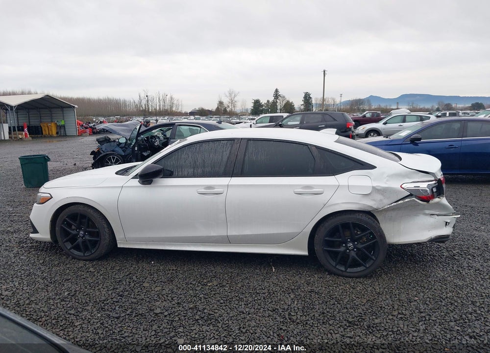2022 HONDA CIVIC VIN: 2HGFE2F57NH534305