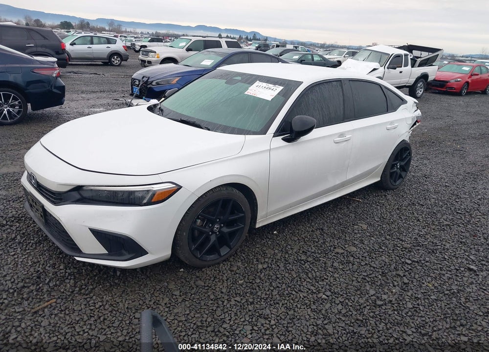 2022 HONDA CIVIC VIN: 2HGFE2F57NH534305
