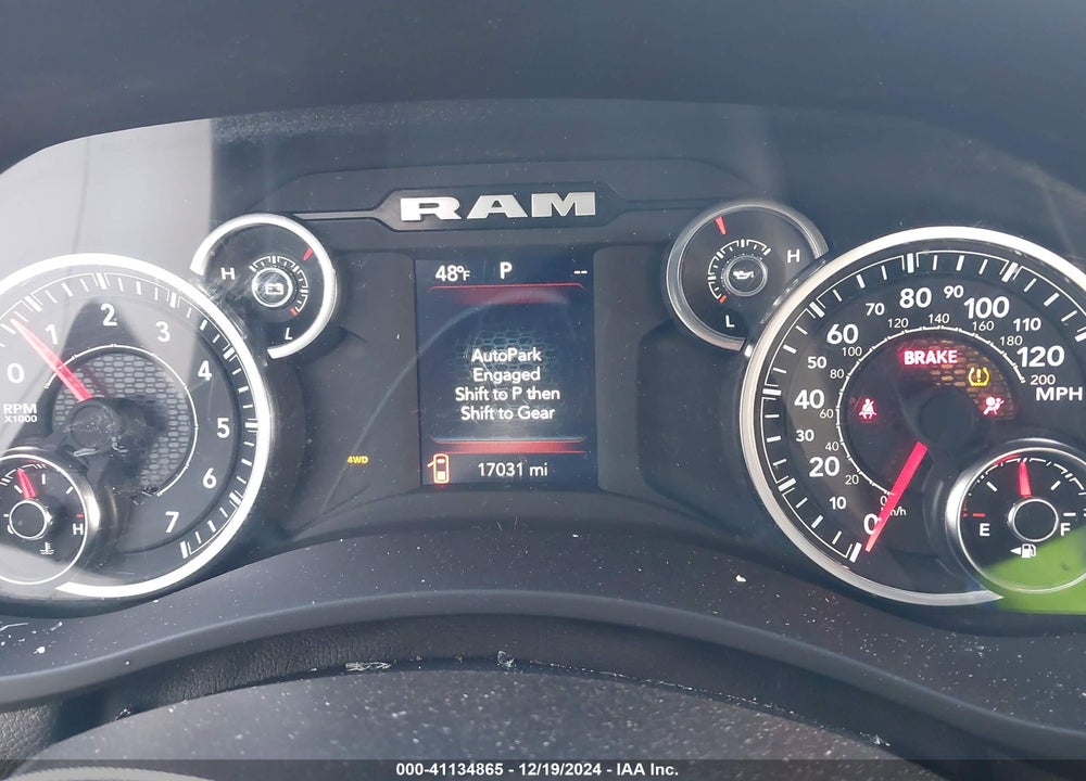 2024 RAM 2500 TRADESMAN 4X4 6'4 BOX VIN: 3C6UR5CJ0RG154104