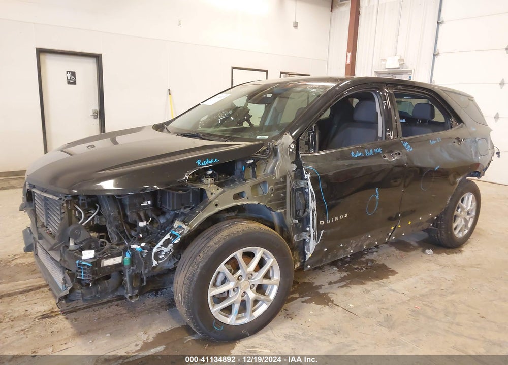 2022 CHEVROLET EQUINOX VIN: 3GNAXKEV7NL105538