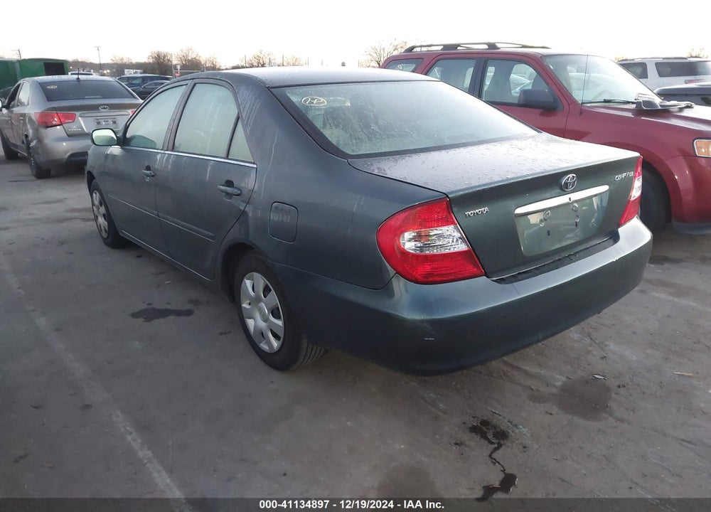 2002 TOYOTA CAMRY LE VIN: 4T1BE32K42U528383