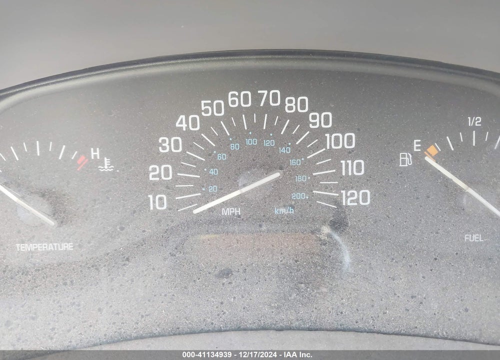 2000 BUICK CENTURY CUSTOM VIN: 2G4WS52J1Y1346934