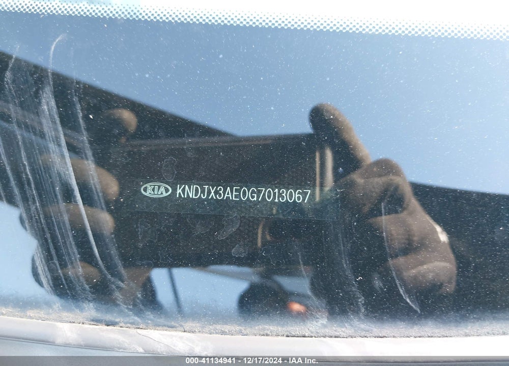 2016 KIA SOUL EV VIN: KNDJX3AE0G7013067