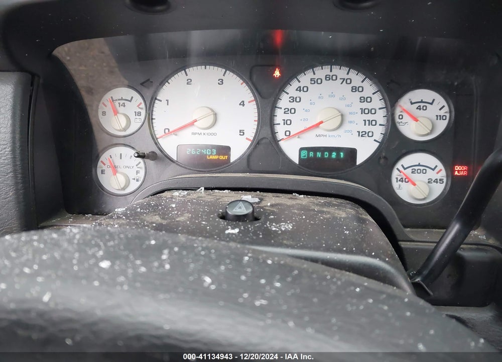 2003 DODGE RAM 2500 SLT/LARAMIE/ST VIN: 3D7KU28633G707598