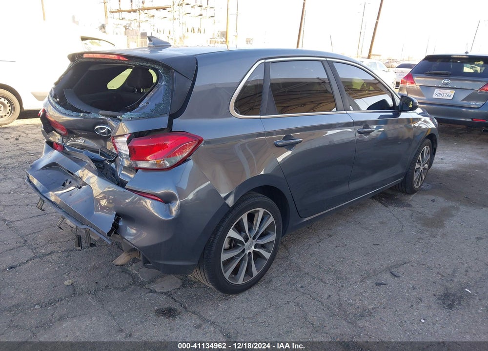 2019 HYUNDAI ELANTRA GT VIN: KMHH35LE4KU100110