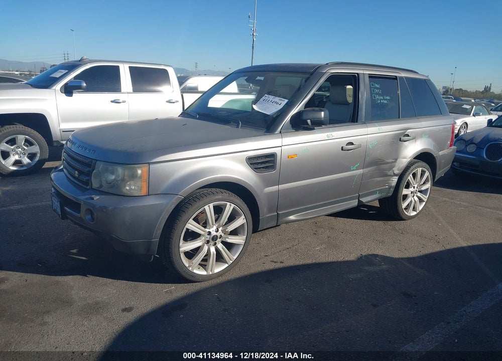 2007 LAND ROVER RANGE ROVER SPORT HSE VIN: SALSK25467A116133