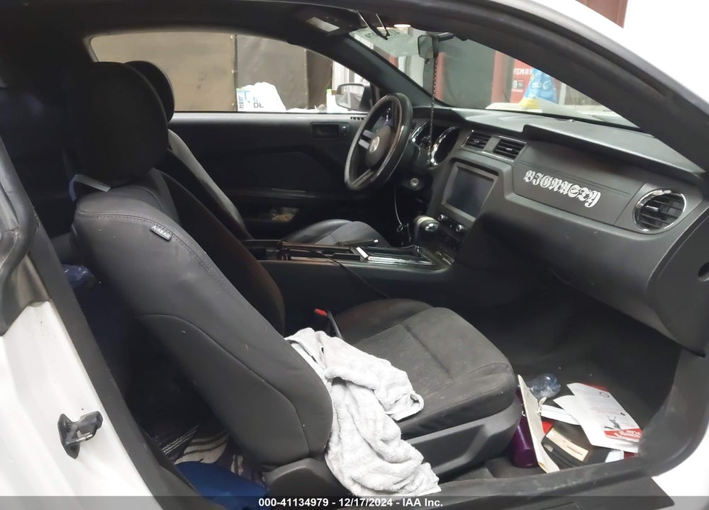 2012 FORD MUSTANG V6 VIN: 1ZVBP8AMXC5239063