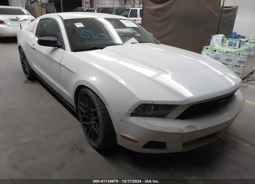 2012 FORD MUSTANG V6 VIN: 1ZVBP8AMXC5239063
