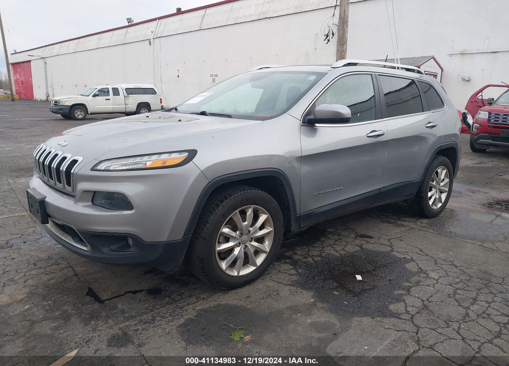 2016 JEEP CHEROKEE LIMITED VIN: 1C4PJMDS3GW102155