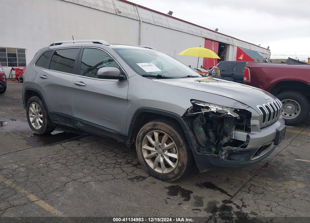 2016 JEEP CHEROKEE LIMITED VIN: 1C4PJMDS3GW102155