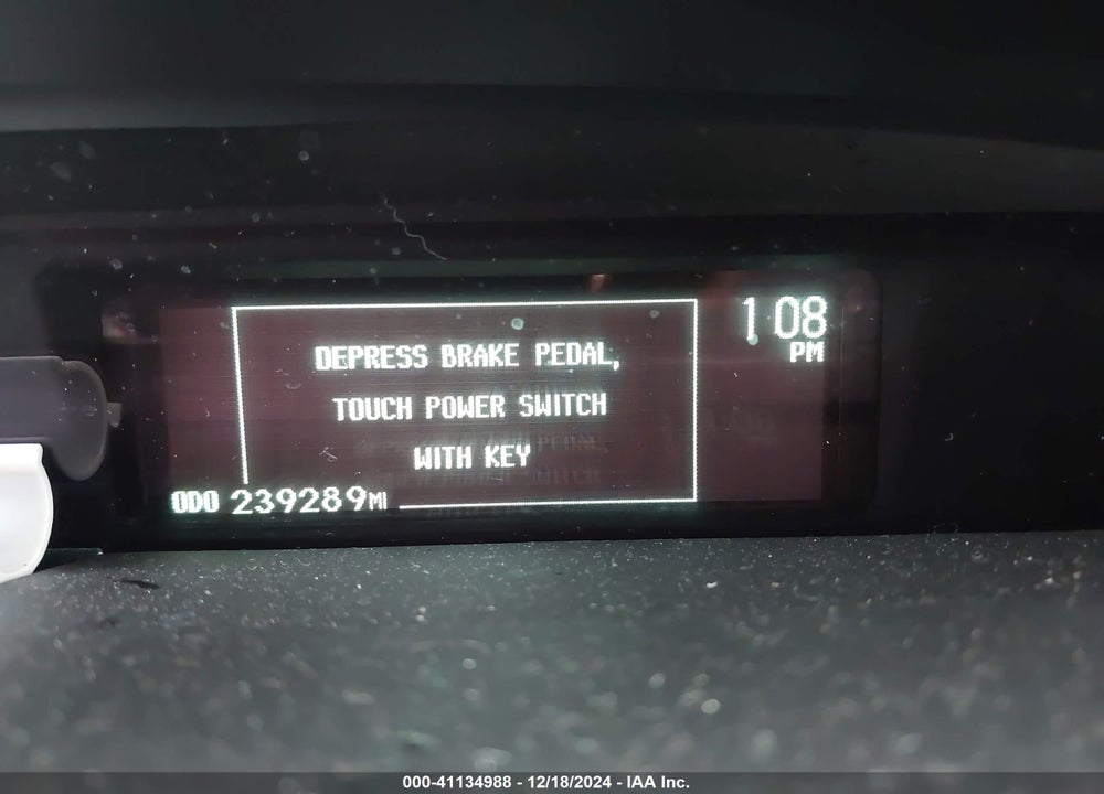 2015 TOYOTA PRIUS VIN: JTDKN3DUXF1909522