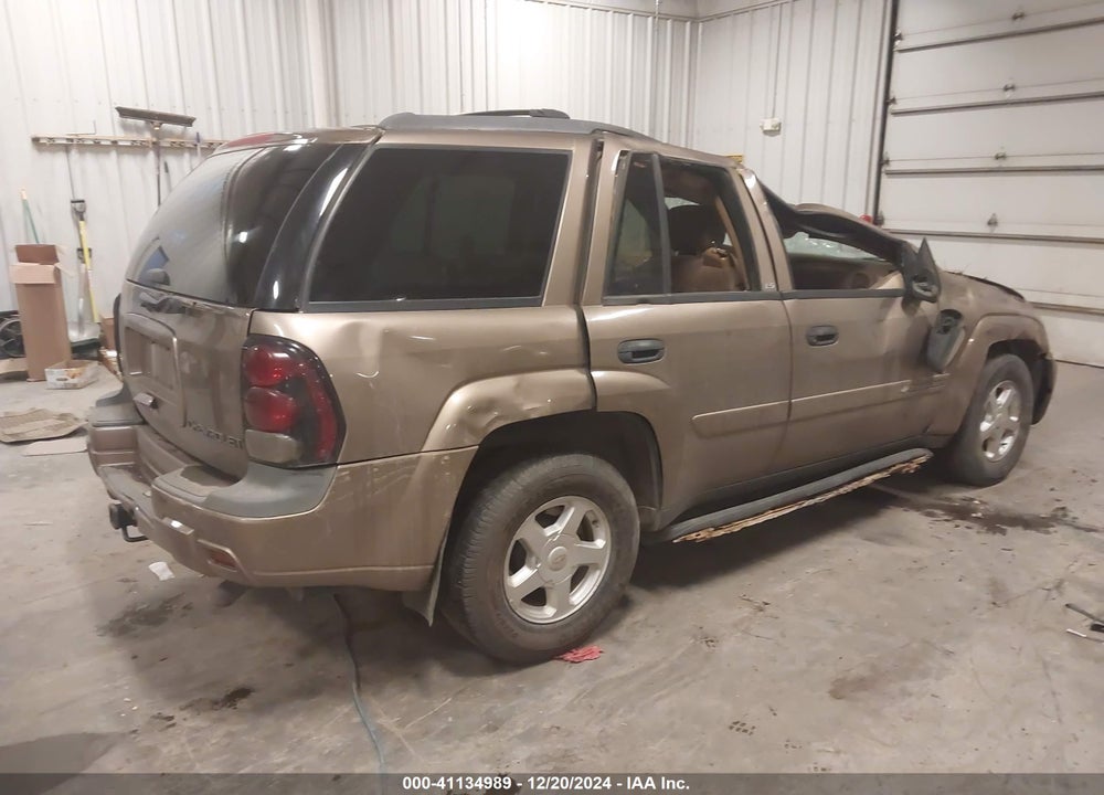 2002 CHEVROLET TRAILBLAZER LS VIN: 1GNDT13S822465734