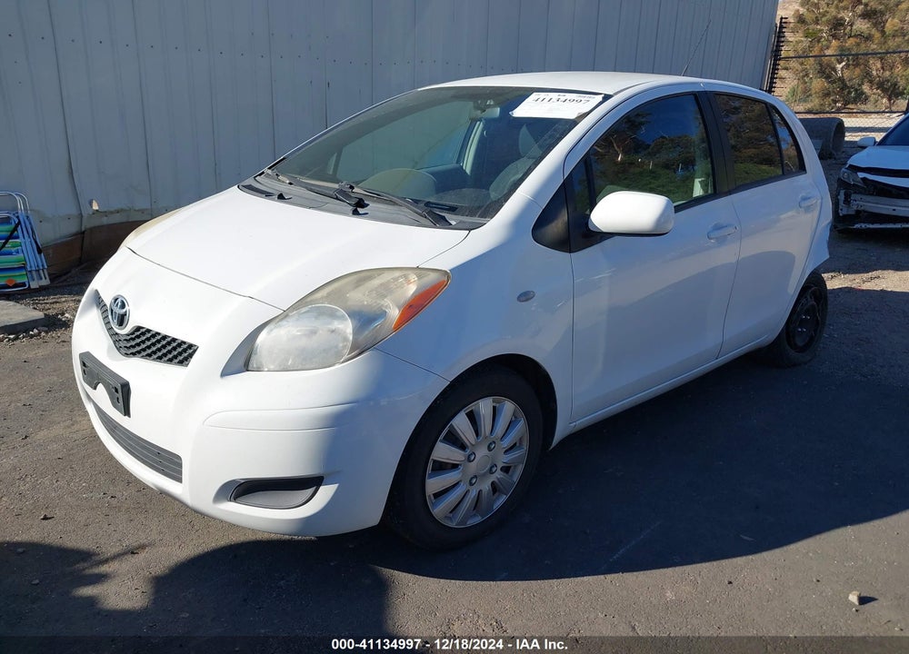 2011 TOYOTA YARIS VIN: JTDKT4K33B5333135