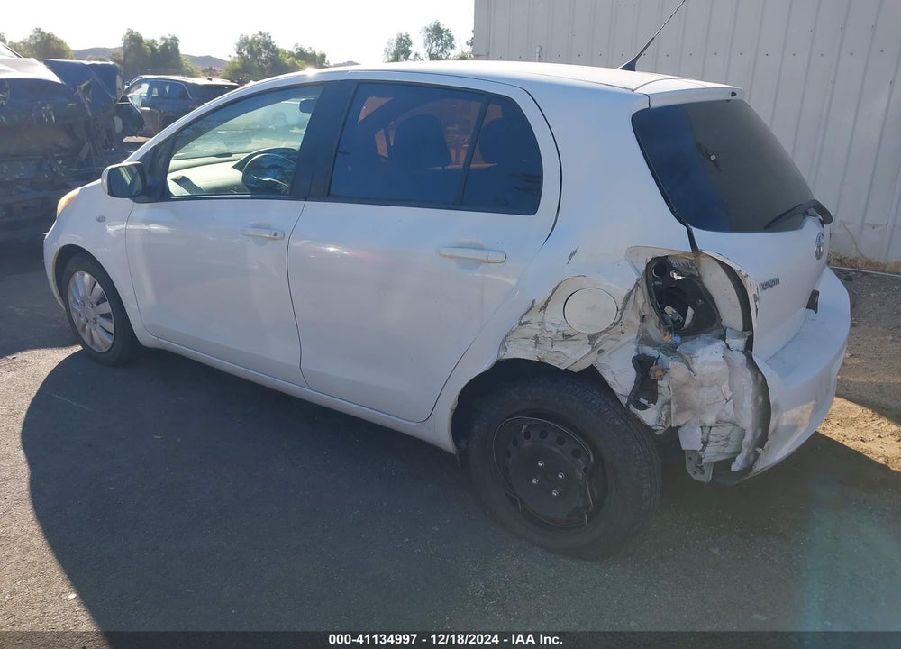 2011 TOYOTA YARIS VIN: JTDKT4K33B5333135