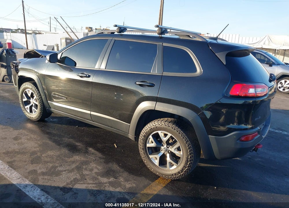 2015 JEEP CHEROKEE TRAILHAWK VIN: 1C4PJMBS1FW740499