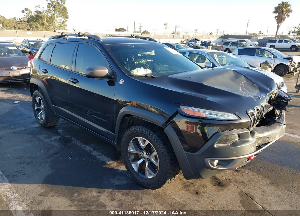 2015 JEEP CHEROKEE TRAILHAWK VIN: 1C4PJMBS1FW740499