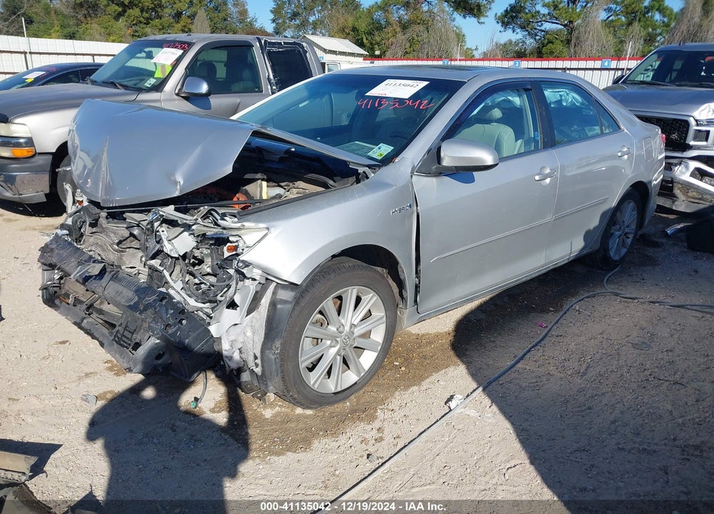 2014 TOYOTA CAMRY HYBRID XLE VIN: 4T1BD1FKXEU129676
