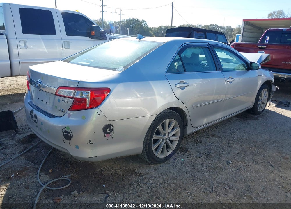 2014 TOYOTA CAMRY HYBRID XLE VIN: 4T1BD1FKXEU129676