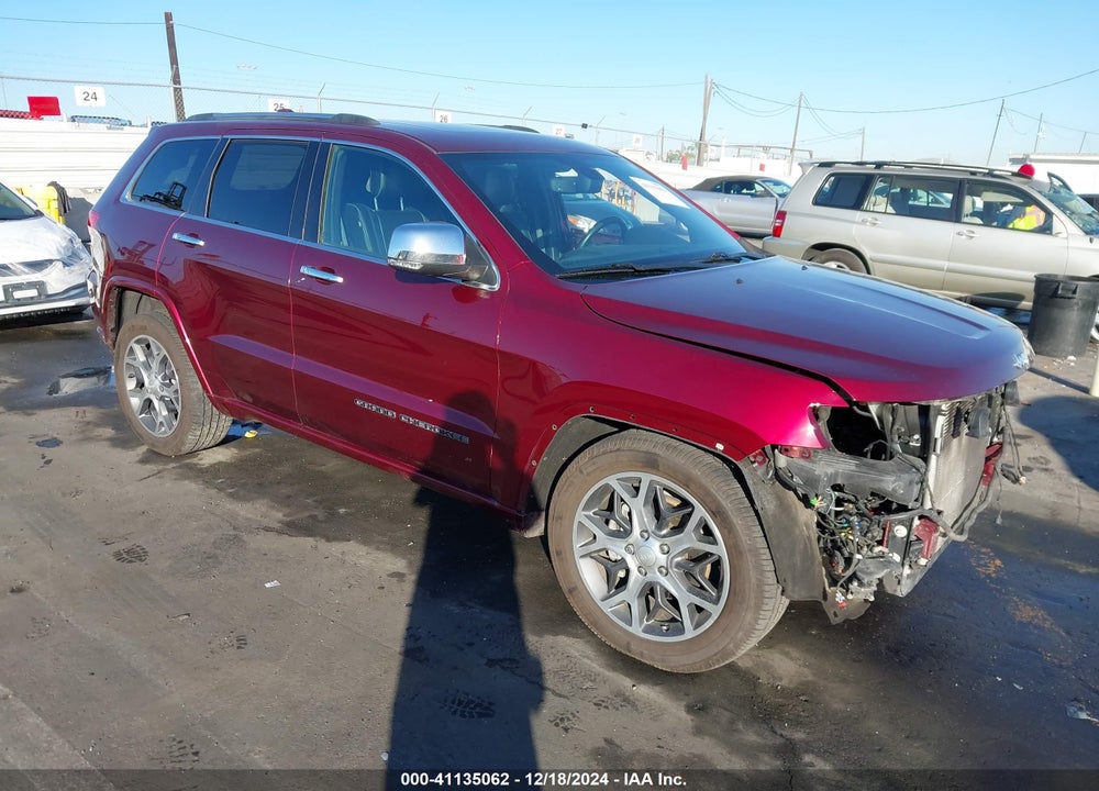 2019 JEEP GRAND CHEROKEE OVERLAND 4X4 VIN: 1C4RJFCG0KC726605