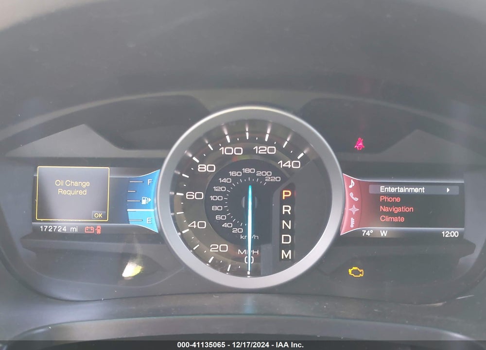 2013 FORD EXPLORER LIMITED VIN: 1FM5K7F80DGC24917