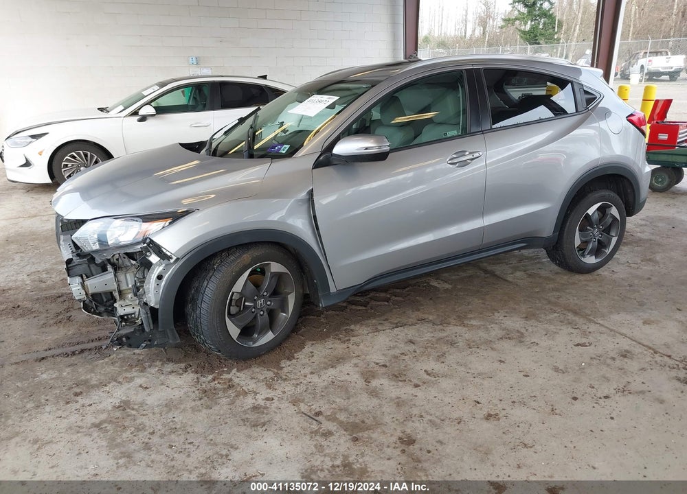 2018 HONDA HR-V EX-L VIN: 3CZRU6H77JM731386
