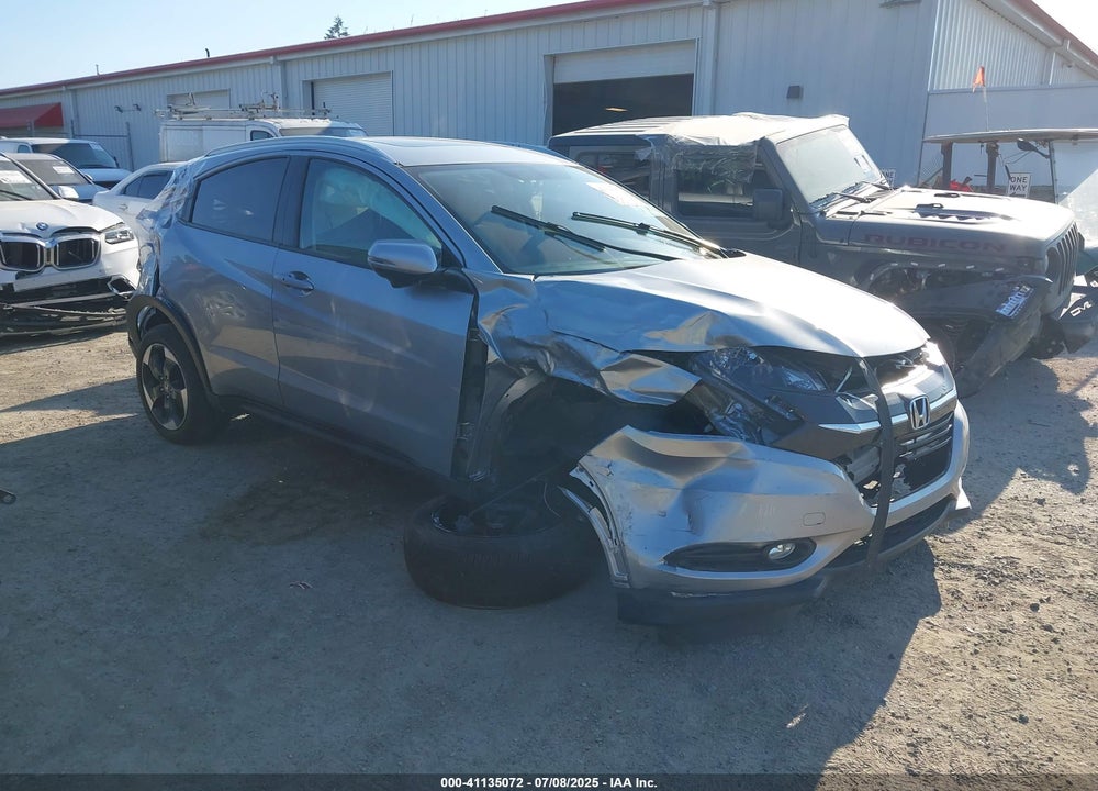 2018 HONDA HR-V EX-L VIN: 3CZRU6H77JM731386