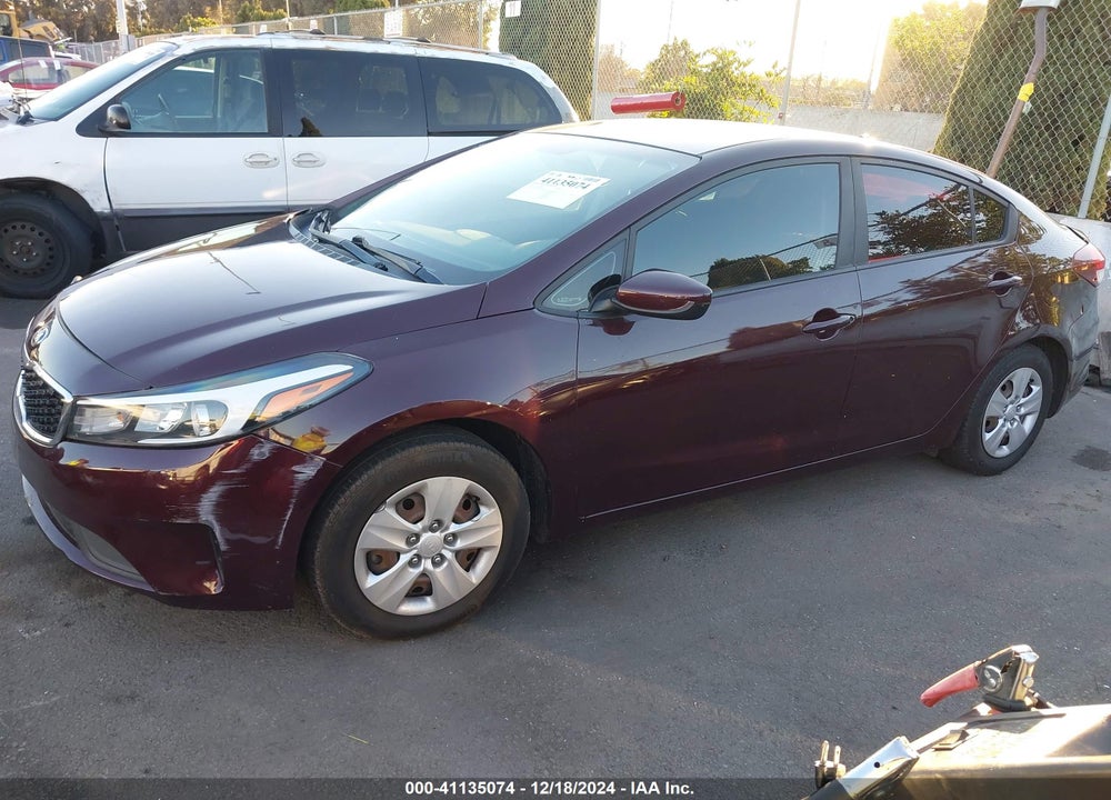 2017 KIA FORTE LX VIN: 3KPFK4A74HE027034