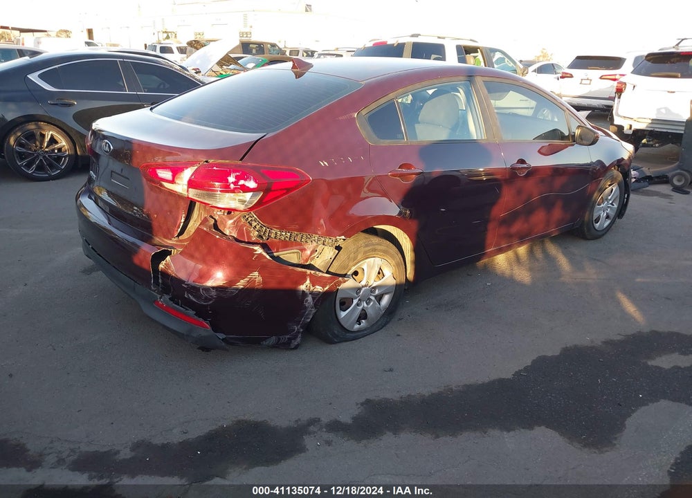 2017 KIA FORTE LX VIN: 3KPFK4A74HE027034