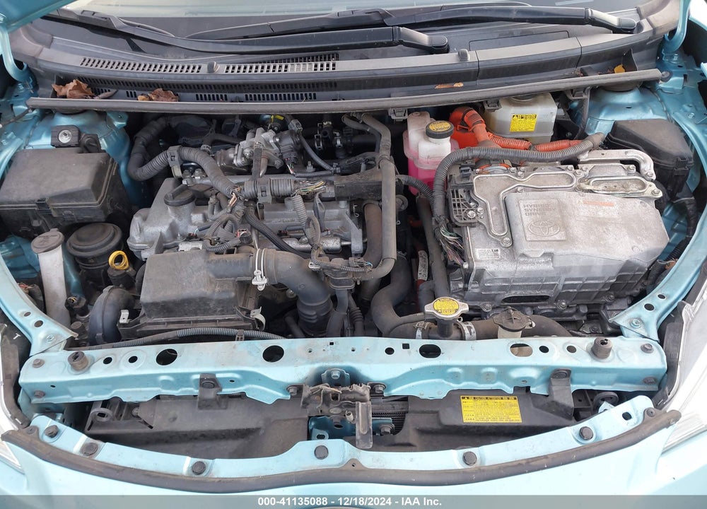 2012 TOYOTA PRIUS C TWO VIN: JTDKDTB38C1010599