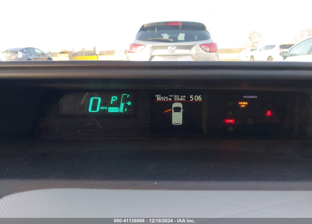 2012 TOYOTA PRIUS C TWO VIN: JTDKDTB38C1010599