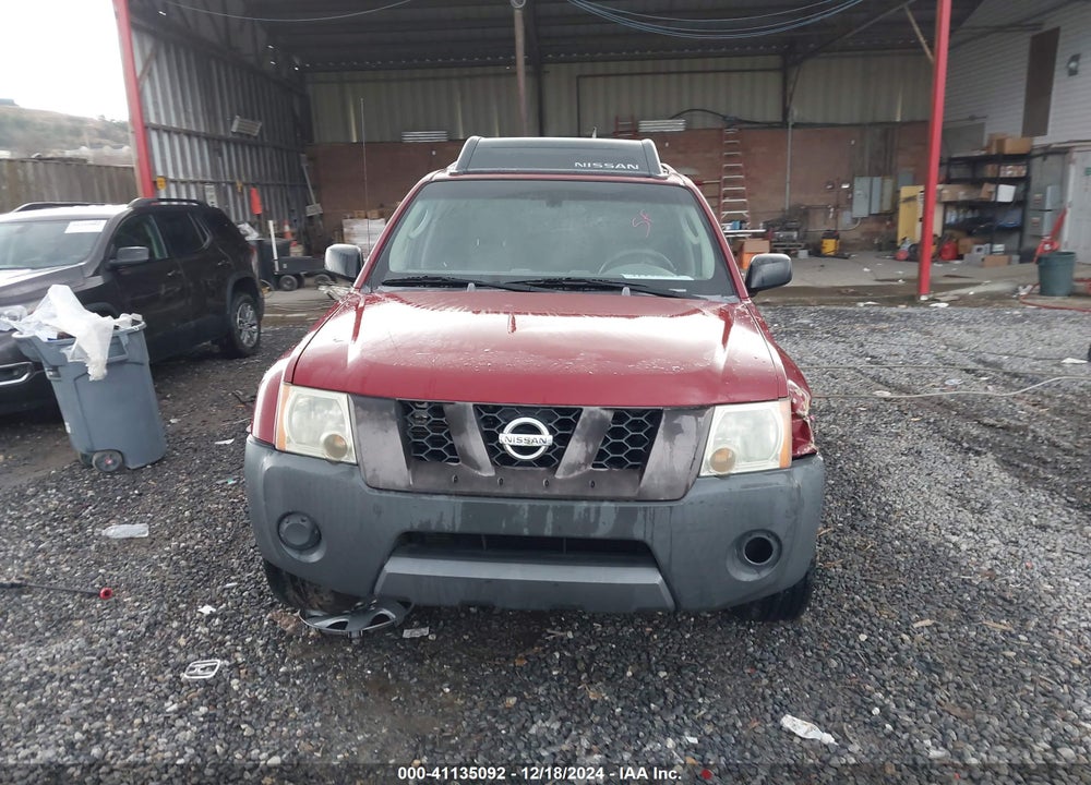 2005 NISSAN XTERRA S VIN: 5N1AN08W95C617414