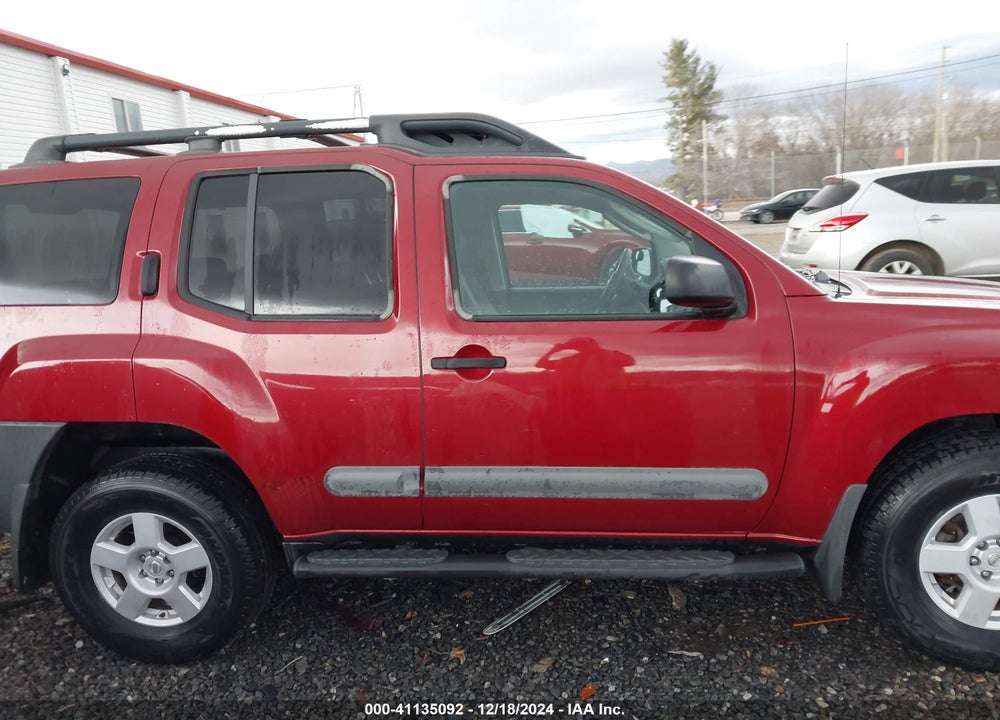 2005 NISSAN XTERRA S VIN: 5N1AN08W95C617414