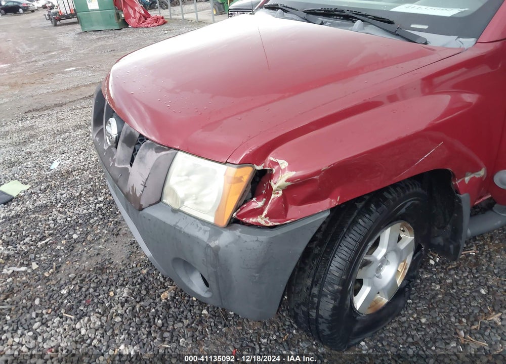 2005 NISSAN XTERRA S VIN: 5N1AN08W95C617414