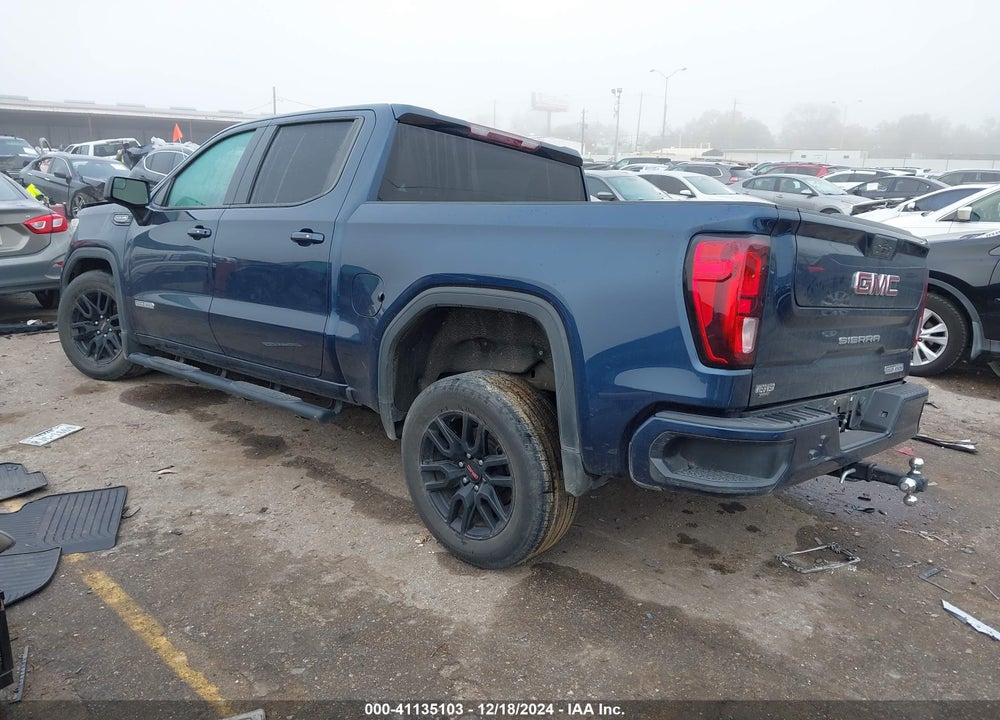 2022 GMC SIERRA 1500 LIMITED 2WD  SHORT BOX ELEVATION VIN: 3GTP8CED3NG191369