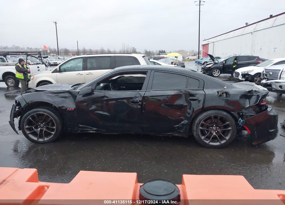 2020 DODGE CHARGER SCAT PACK RWD VIN: 2C3CDXGJ2LH122629