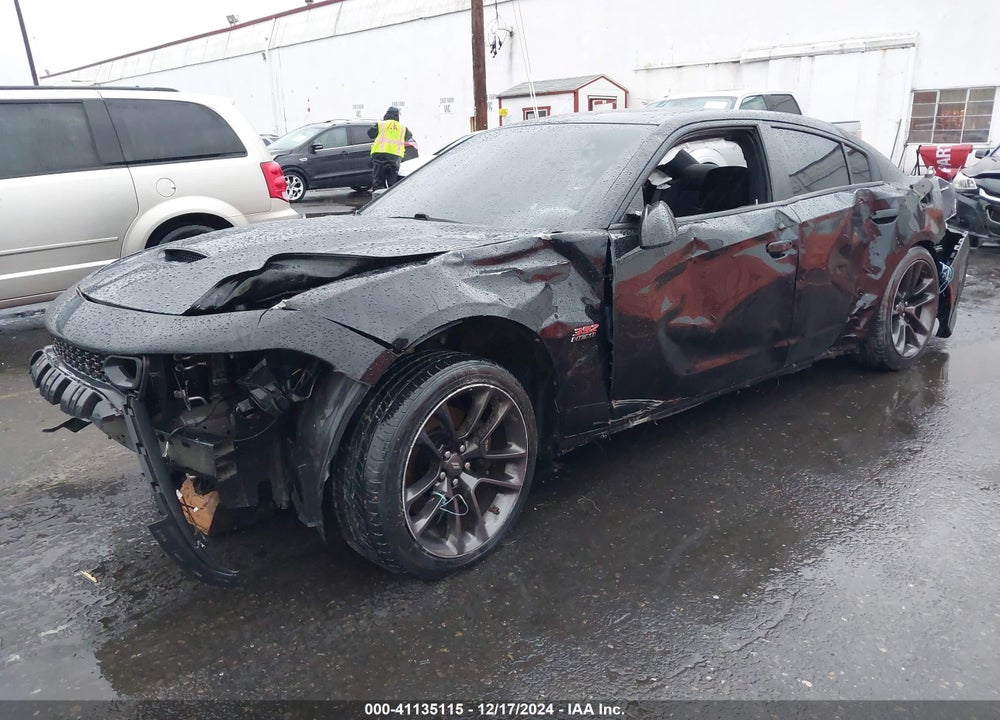 2020 DODGE CHARGER SCAT PACK RWD VIN: 2C3CDXGJ2LH122629