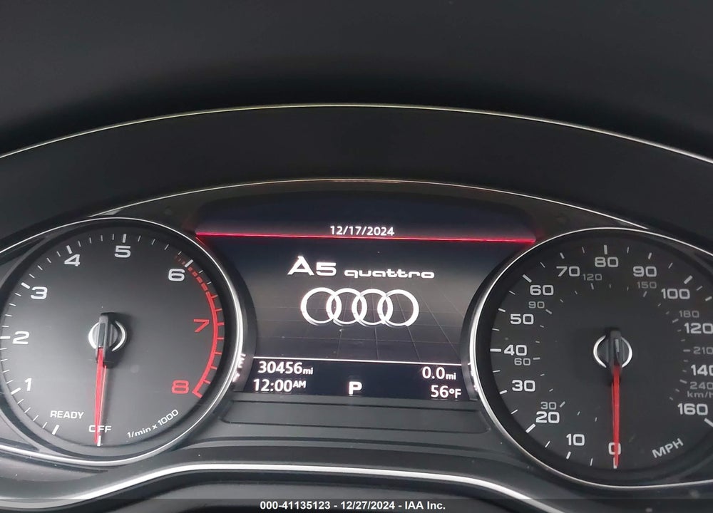 2019 AUDI A5 VIN: WAUANCF50KA072515