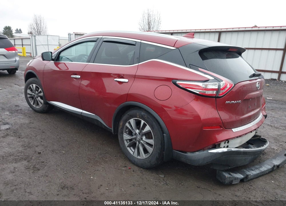 2017 NISSAN MURANO SL VIN: 5N1AZ2MH4HN203294