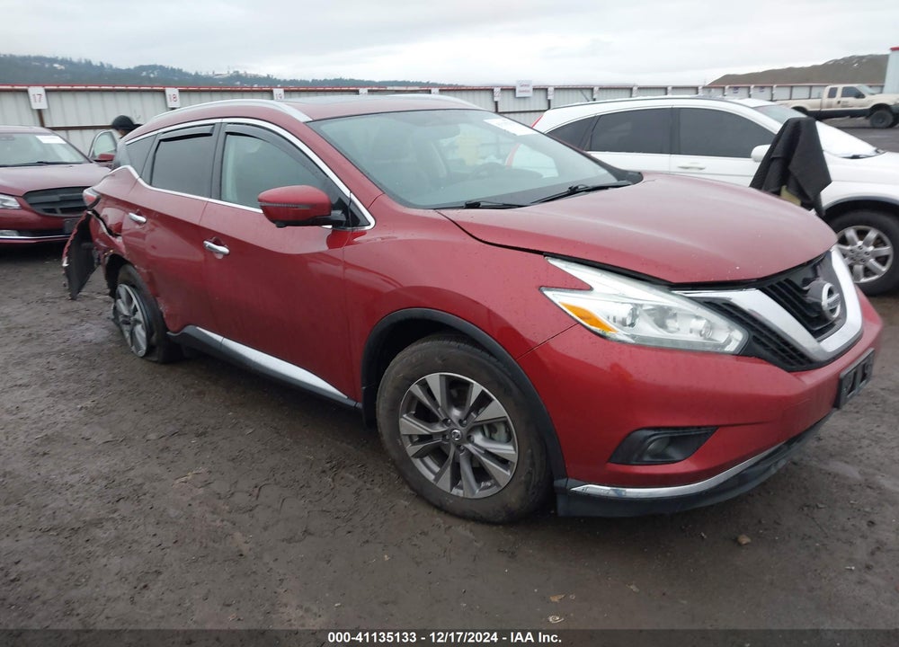 2017 NISSAN MURANO SL VIN: 5N1AZ2MH4HN203294