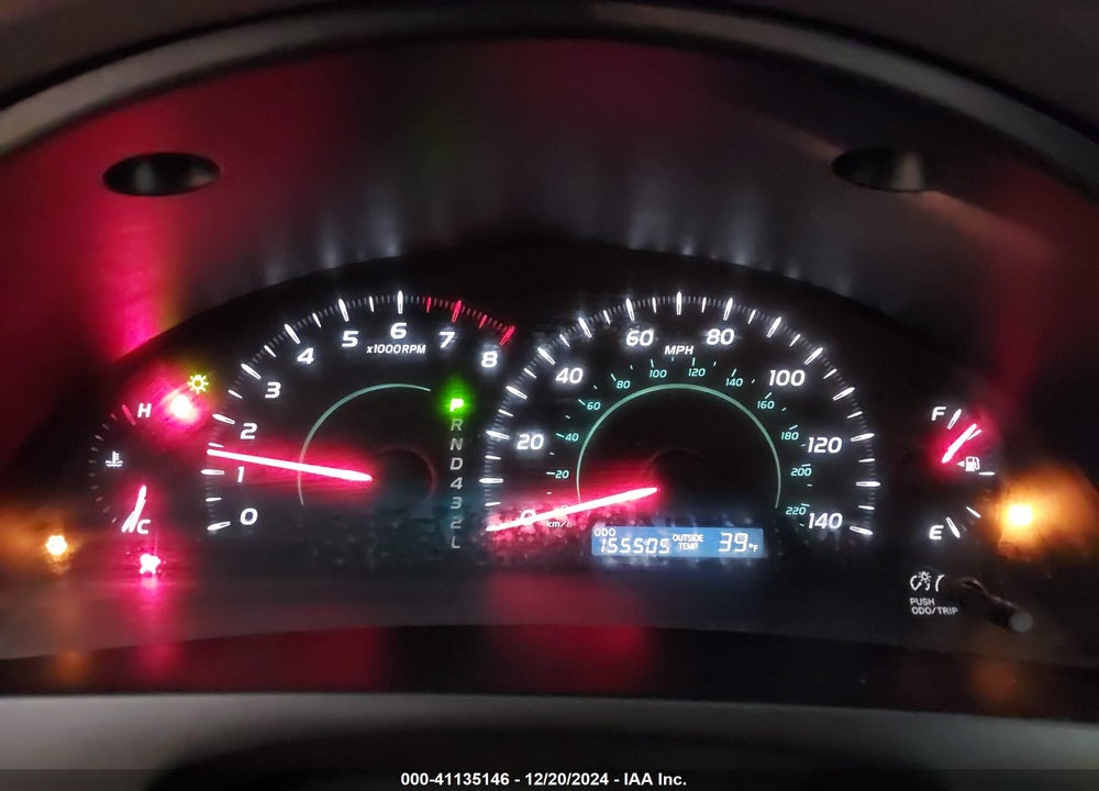 2009 TOYOTA CAMRY LE VIN: 4T1BE46KX9U346455