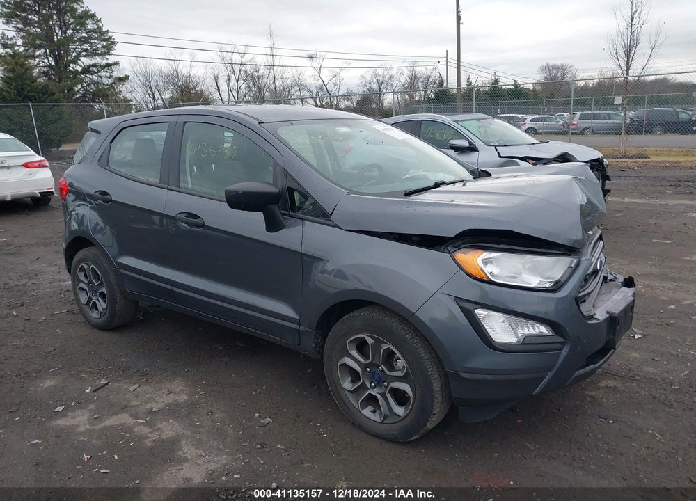 2019 FORD ECOSPORT S VIN: MAJ3S2FEXKC294617