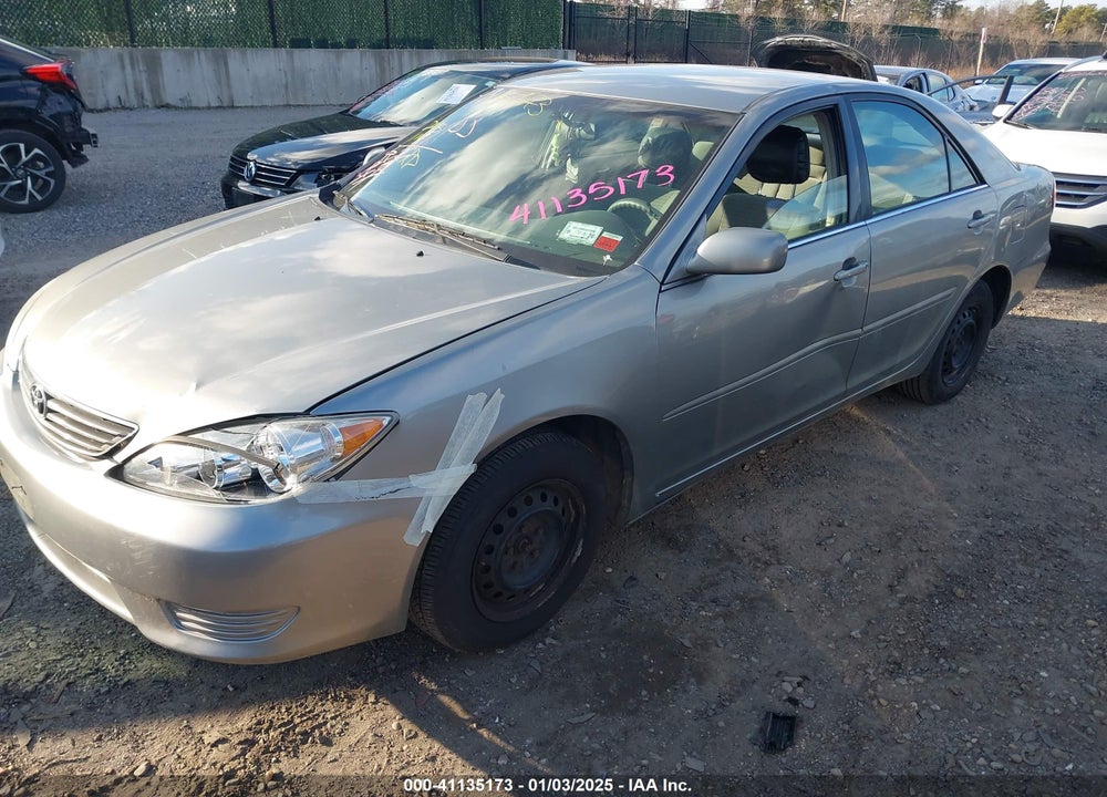 2005 TOYOTA CAMRY LE VIN: 4T1BE30K55U972573