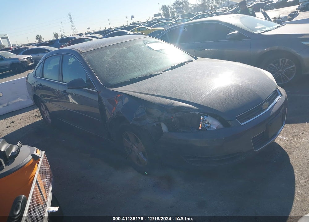 2008 CHEVROLET IMPALA LT VIN: 2G1WT58N889191398