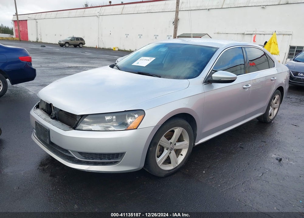 2012 VOLKSWAGEN PASSAT VIN: 1VWBP7A31CC049763