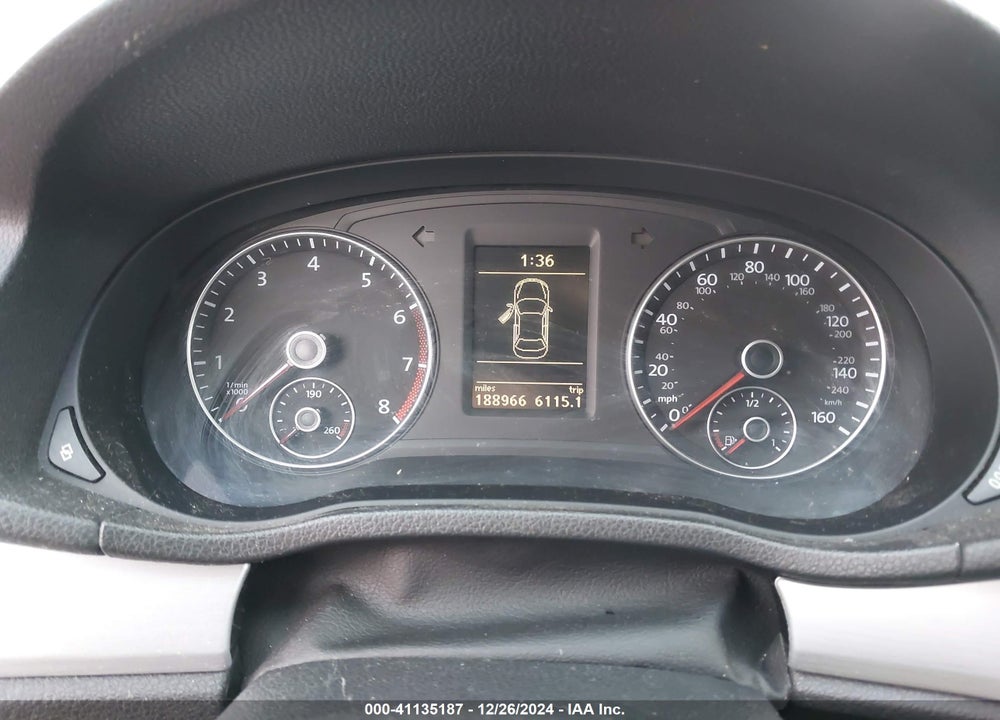 2012 VOLKSWAGEN PASSAT VIN: 1VWBP7A31CC049763